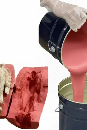 tin cure silicone for resin crafts & statues molds