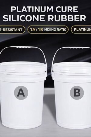 two component premium 1:1 platinum silicone – high stretch & tear resistant for complex molds