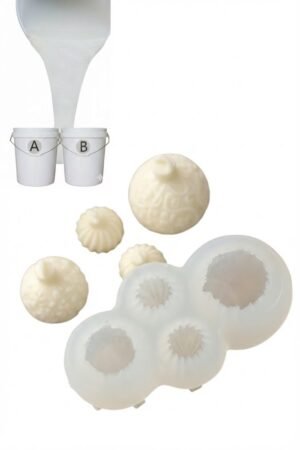 1:1 mix ratio rtv 2 platinum cure liquid silicone rubber for diy reisn mold making (复制)