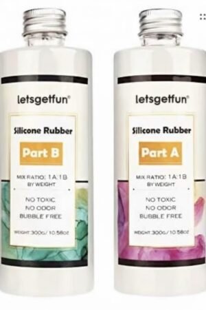 two component addition cure silicone rubber (1:1 mix ratio)