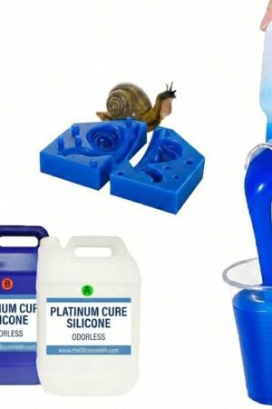 premium platinum cure silicone rubber – easy 1:1 mix ratio for mold making