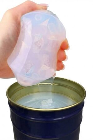 professional glass clear silicone for intricate resin art & jewelry molds