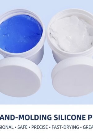 versatile rtv 2 fast curing silicone putty kit for direct mold making & prototyping | skin safe & non toxic